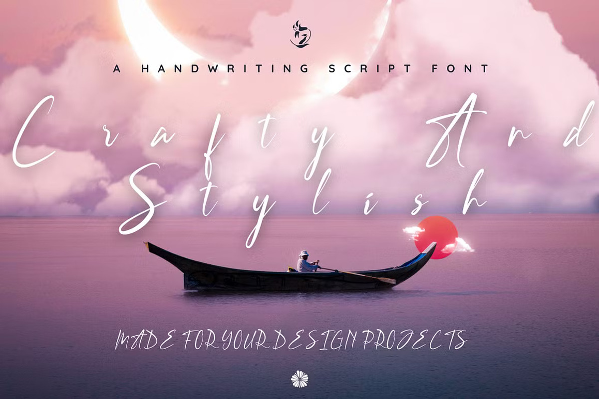 ChicScript Stylish Handwritten Font, a Handwritten Font by GearShift (Photo 3 of 5)