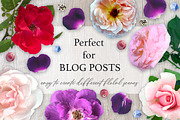 Floral Scene Creator + 5 Mock Ups., a Mockup by ClipArtRoom (Thumbnail 7 of 7)