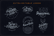 Goodline - Monoline Font + Extras, a Script Font by endita (Thumbnail 7 of 9)