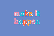 Enjoy Wave - A Groovy Font, a Sans Serif Font by RedyStudio (Thumbnail 9 of 10)