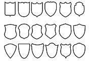 Shields Set 1 Procreate Brush Stamps, a Brush Add-On by Disasterology Ink (Thumbnail 10 of 10)