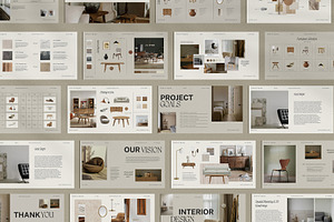 Interior Design Presentation Canva