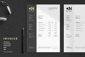 Invoice, a Stationery Template by Creatune