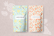 Linocut Fruit Silhouettes Collection, a Graphic by PicByKate (Thumbnail 2 of 6)