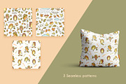 Cozy Autumn Hedgehog Collection, an Animal Illustration by Natali_Zhy (Thumbnail 5 of 6)