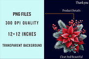 Christmas Clipart Png, an Illustration by SinaCreation (Thumbnail 4 of 5)