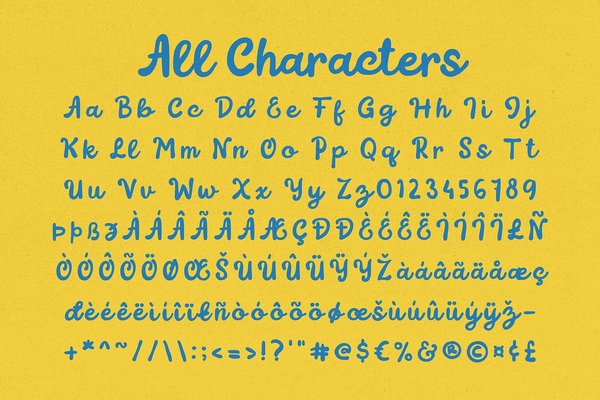CS Lindy - Nostalgic Bold Script, a Script Font by Craft Supply Co. (Photo 8 of 8)