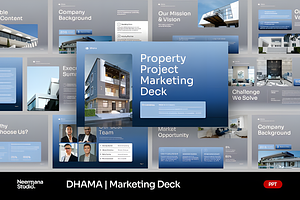 DHAMA | Real Estate Marketing, a Presentation Template by Ink Gallery