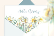 Narcissuses and Butterflies, an Illustration by Shabbypie (Thumbnail 12 of 19)