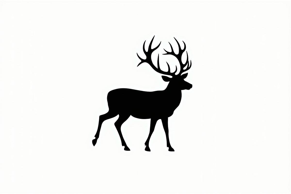 Deer Silhouette Bundle, an Illustration by Designer_Momina (Photo 6 of 7)