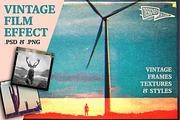 Vintage Film Photoshop Effect, a Preset Add-On by Salty Sweet Creative (Thumbnail 1 of 9)