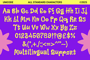 Happytale - Liquid Bubble Font, a Handwritten Font by Unicode Studio (Thumbnail 12 of 14)