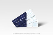Airlines Ticket Mockup, a Product Mockup by FathirMarz (Thumbnail 9 of 10)