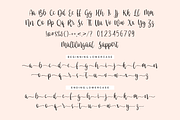 Eastlovely Bouncy Calligraphy Font, a Script Font by Allouse Studio (Thumbnail 9 of 10)