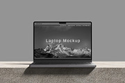 Laptop Mockup, a Mac Mockup by Lxadesign (Thumbnail 6 of 6)
