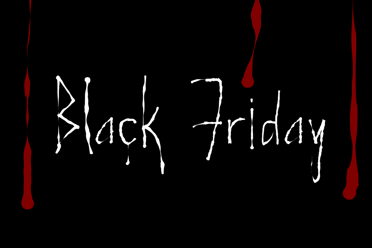 Hauntink - Horror Bleed Ink Font, a Handwritten Font by Gittype (Photo 4 of 7)