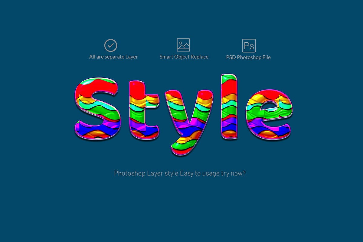 Bundle Photoshop Layer Style, a Layer Style Add-On by MRI STUDIO (Photo 11 of 16)