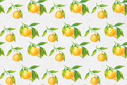 Tangerines. Watercolor collection, a Decorative Illustration by Maria's little shop (Thumbnail 9 of 11)