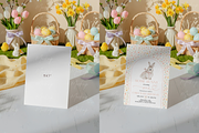 Easter Invitation Card Mockup, a Product Mockup by TatiMockup (Thumbnail 2 of 3)