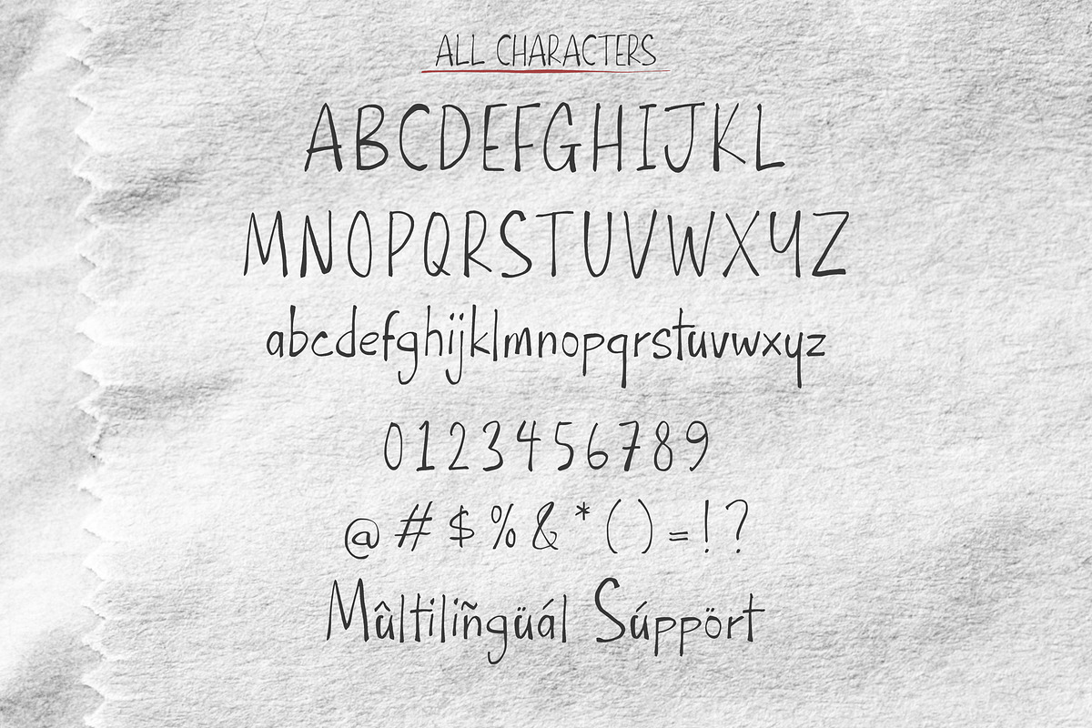 Sidewalk Notes Font, a Handwritten Font by Timurtype (Photo 6 of 7)