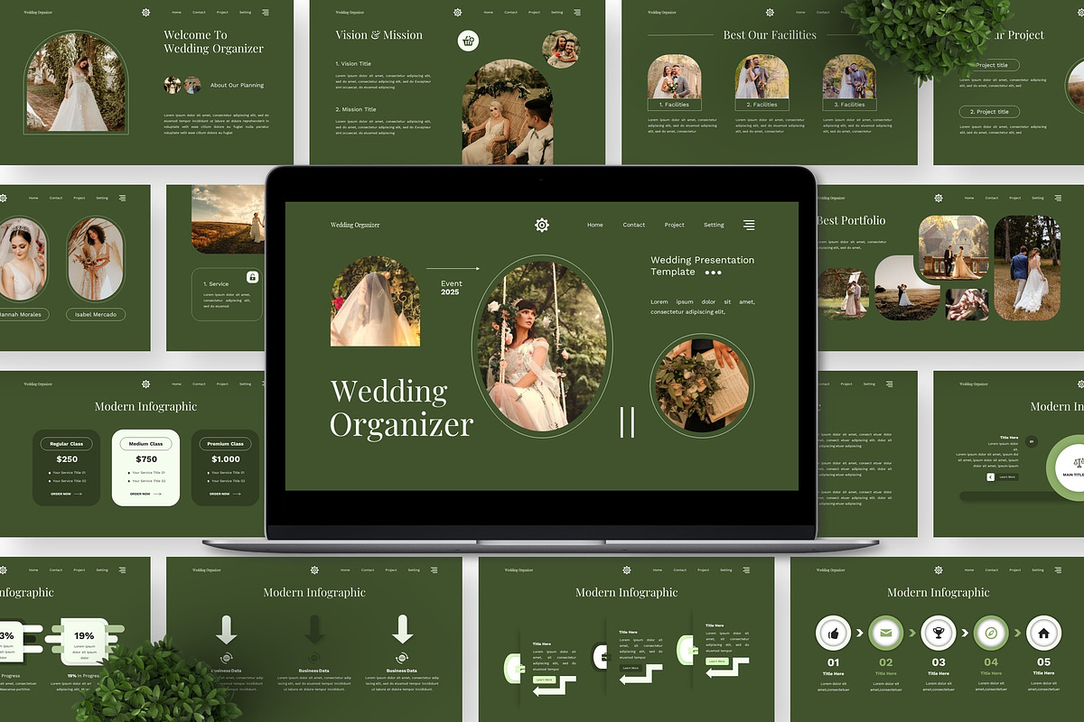 Wedding Organizer - Wedding Key, a Presentation Template by Deepslide Studio (Photo 3 of 6)