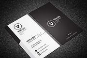Simple & Clean Business Card, a Business Card Template by Verazo (Thumbnail 1 of 3)