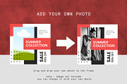 Canva Instagram Post Template Redish, a Social Media Template by Lythcreative (Thumbnail 4 of 5)