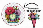 Girly Happy New Year Clipart, an Illustration by Libby Wishes (Thumbnail 5 of 6)