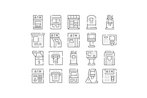 Automated teller machine service, an Object Graphic by pikepicture