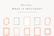 Whimsical cottagecore frames., an Object Graphic by Invite to Clipart (Thumbnail 6 of 9)
