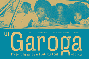UT Garoga - An Inktrap Sans Serif