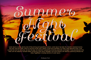 Kinksane Classic Script, a Script Font by madeDeduk (Thumbnail 4 of 10)