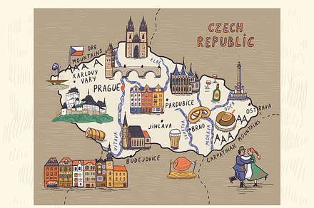 Czech Republic Map