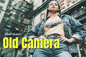 Old Camera Photo Effect, a Layer Style Add-On by studiogstock