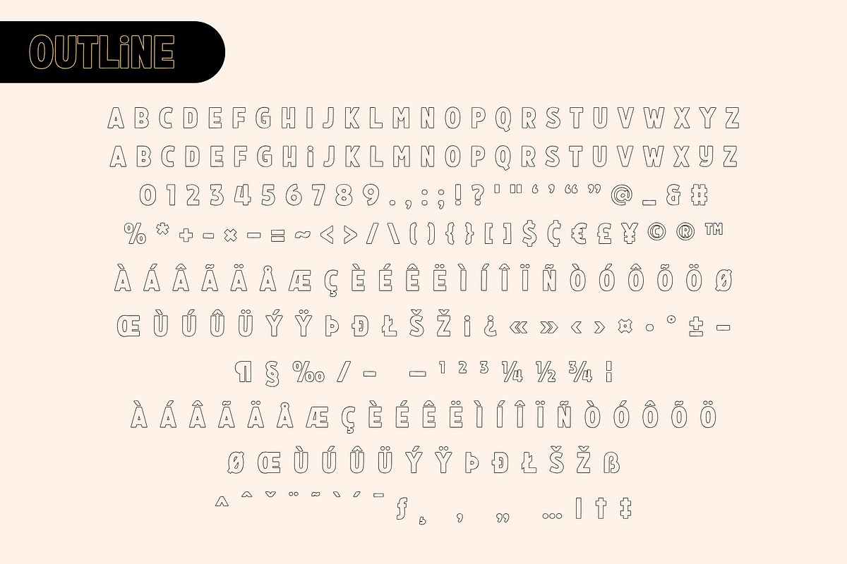 Fox Thiccy : 4 Font Styles, a Handwritten Font by Fox7 By Rattana (Photo 11 of 13)
