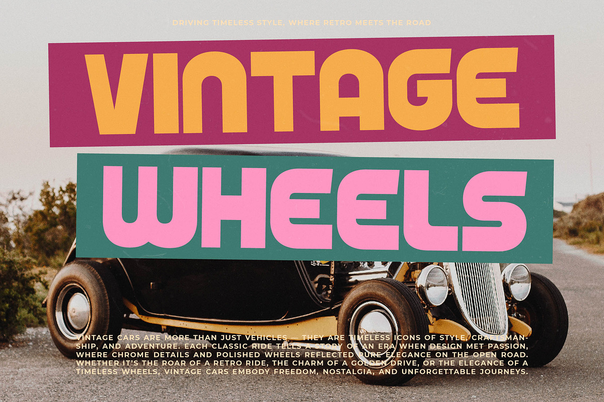 Grand Nights Modern Retro Font, a Sans Serif Font by timelesstype.co (Photo 10 of 15)