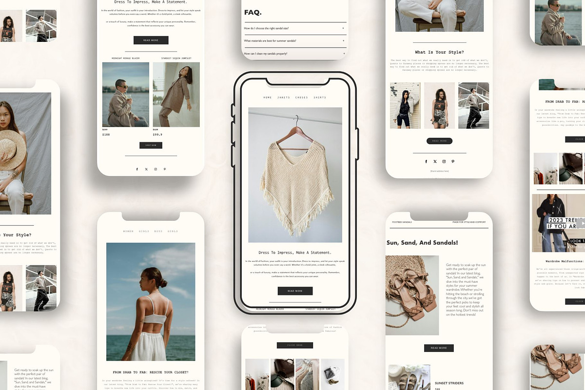 Email Marketing Template's Bundle, an Email Template by Marketello Studio (Photo 12 of 16)