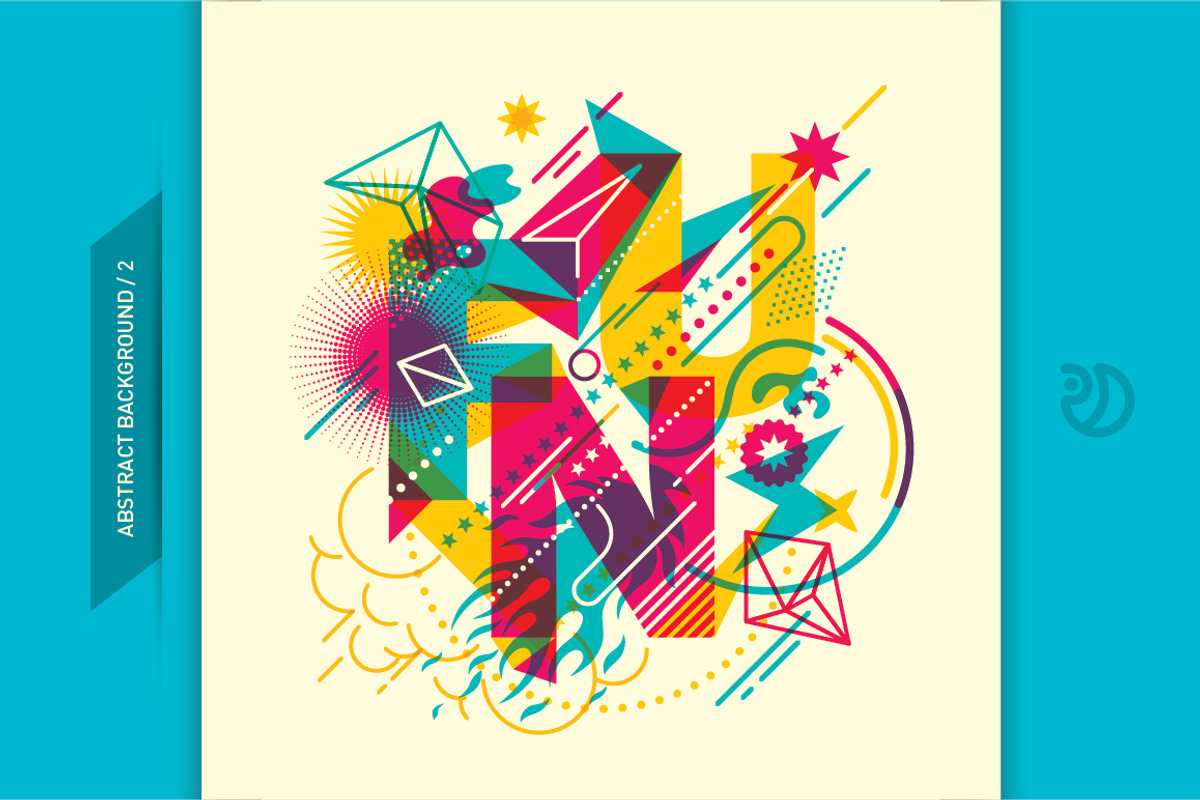 Youthful abstract backgrounds, an Illustration by Radoman (Photo 3 of 7)