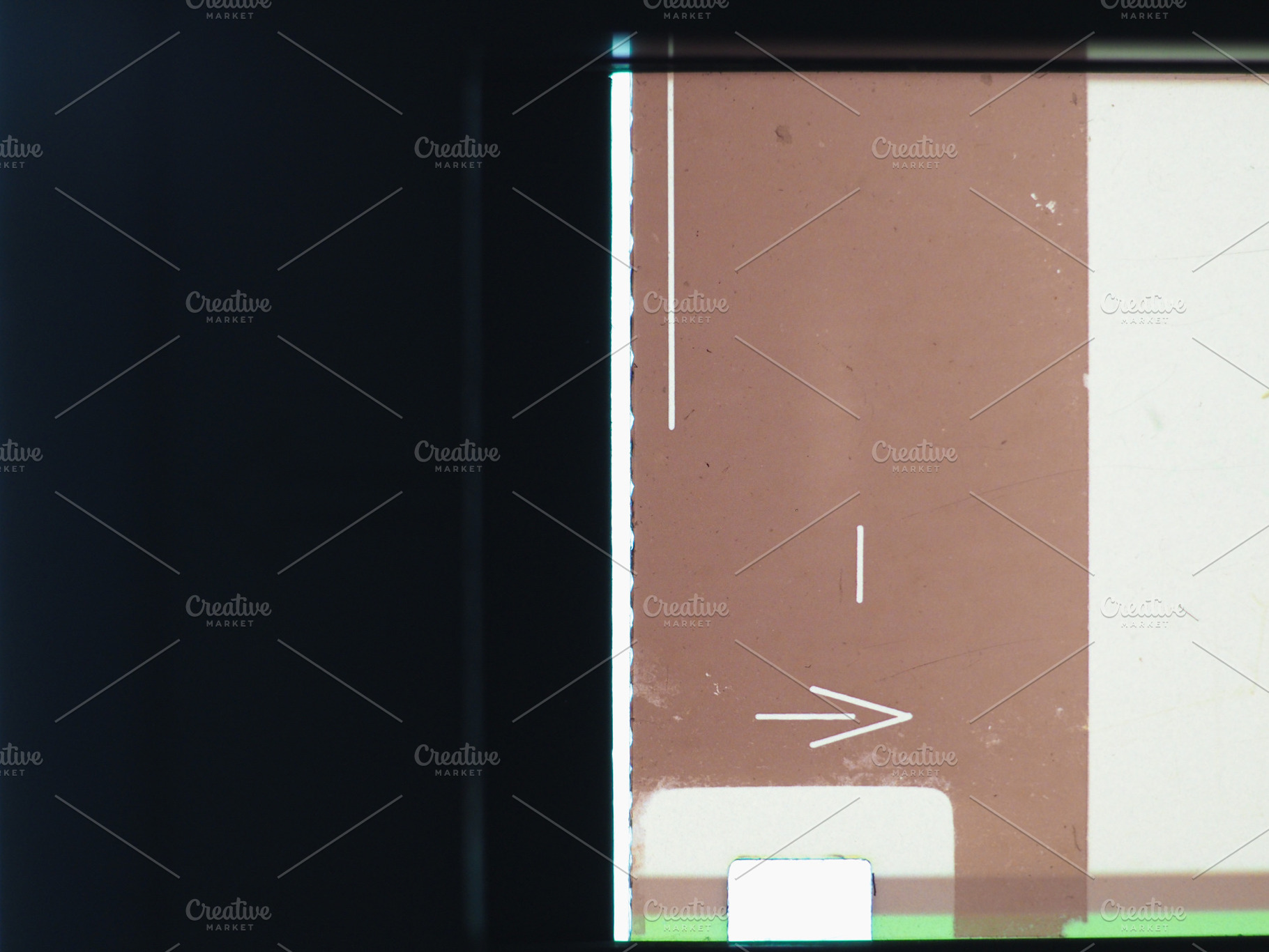 grunge film frame background, a Photo by WorldOfPhotos