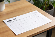 2027 Monthly Planner (MP049-27-L2), a Stationery Template by mikhailmorosin (Thumbnail 5 of 7)
