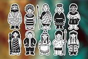 World’s Indigenous Peoples Graphics, a Person Illustration by Ckybe's Corner (Thumbnail 10 of 10)