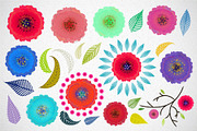 Watercolor Floral elements & more, a Decorative Illustration by Anny Cecilia Walter (Thumbnail 3 of 4)