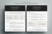 Resume Template 4 Pack | CV Template, a Resume Template by Refinery Resume Co. (Thumbnail 2 of 3)