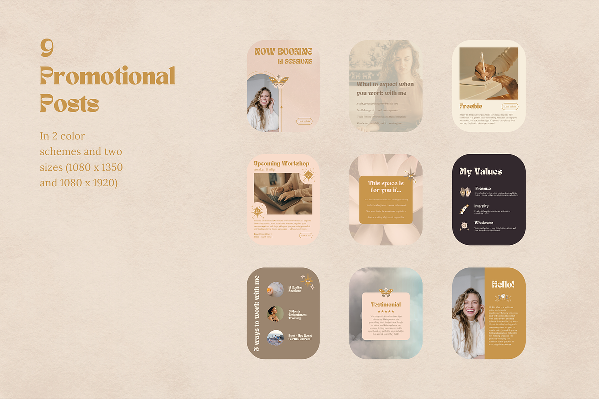 The Ritual – Instagram Templates, a Templates & Theme by Liseno Designs (Photo 9 of 10)