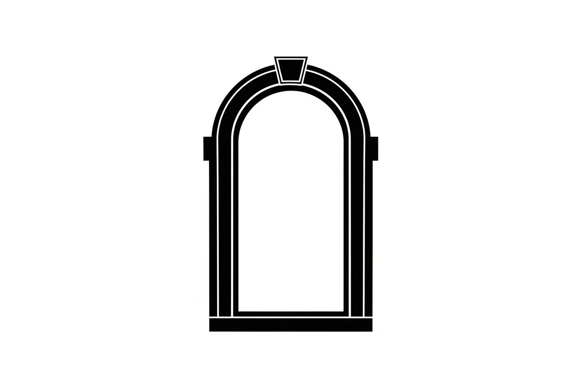 Vintage Arch Window Silhouette, a Graphic by hafijul (Photo 2 of 10)