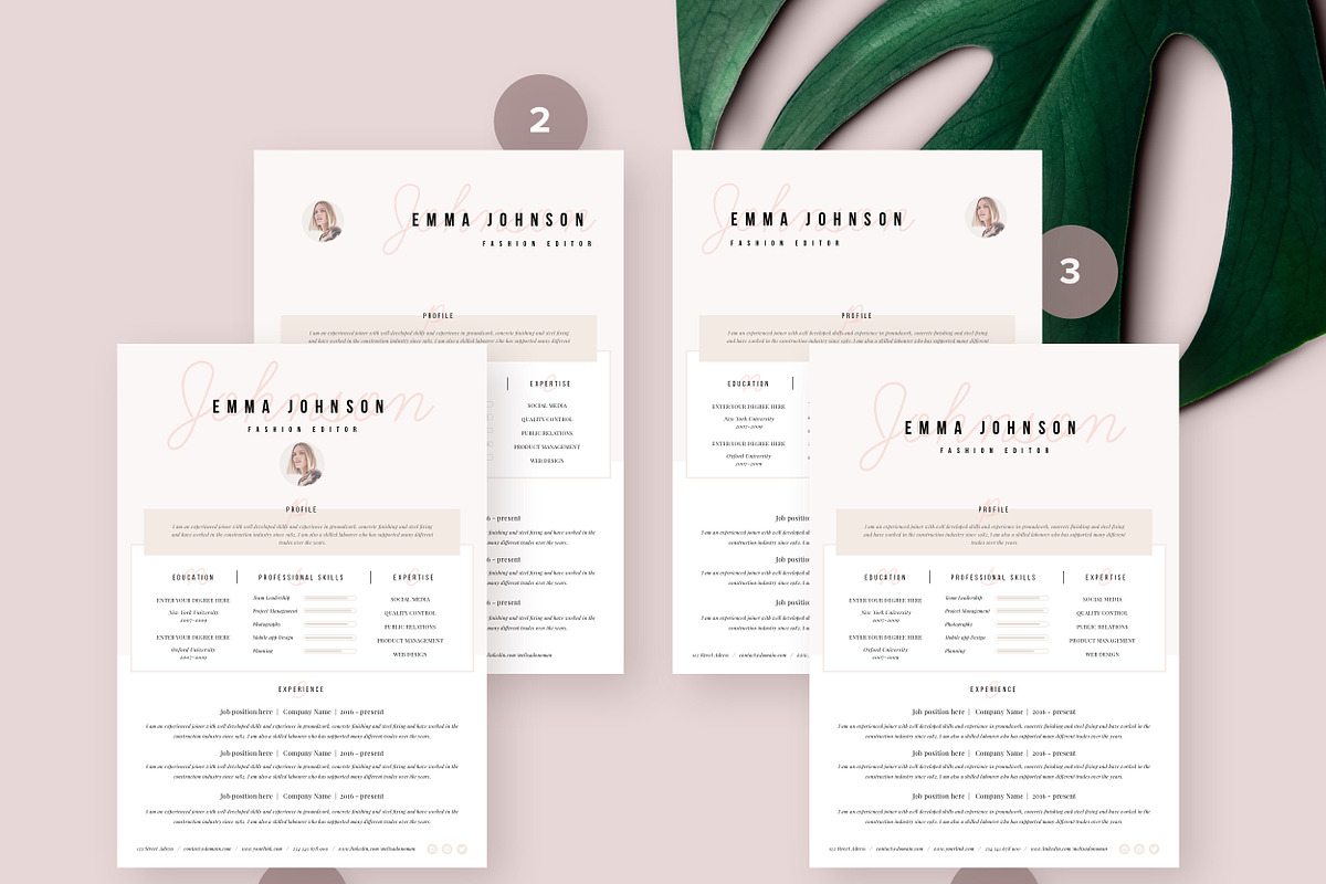 Resume Template Champs-Élysées, a Resume Template by Resume Angels (Photo 6 of 11)