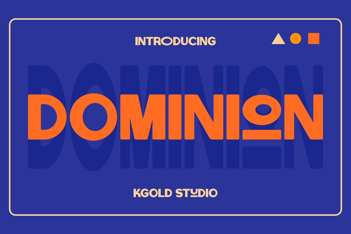 Dominion, a Sans Serif Font by Badsign Type (Photo 1 of 7)