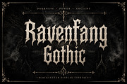 Ravenfang Gothic, a Blackletter Font by Wow Magic (Thumbnail 3 of 5)