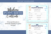 Puppy Birth Record Sheet, a Templates & Theme by Snapybiz (Thumbnail 4 of 8)