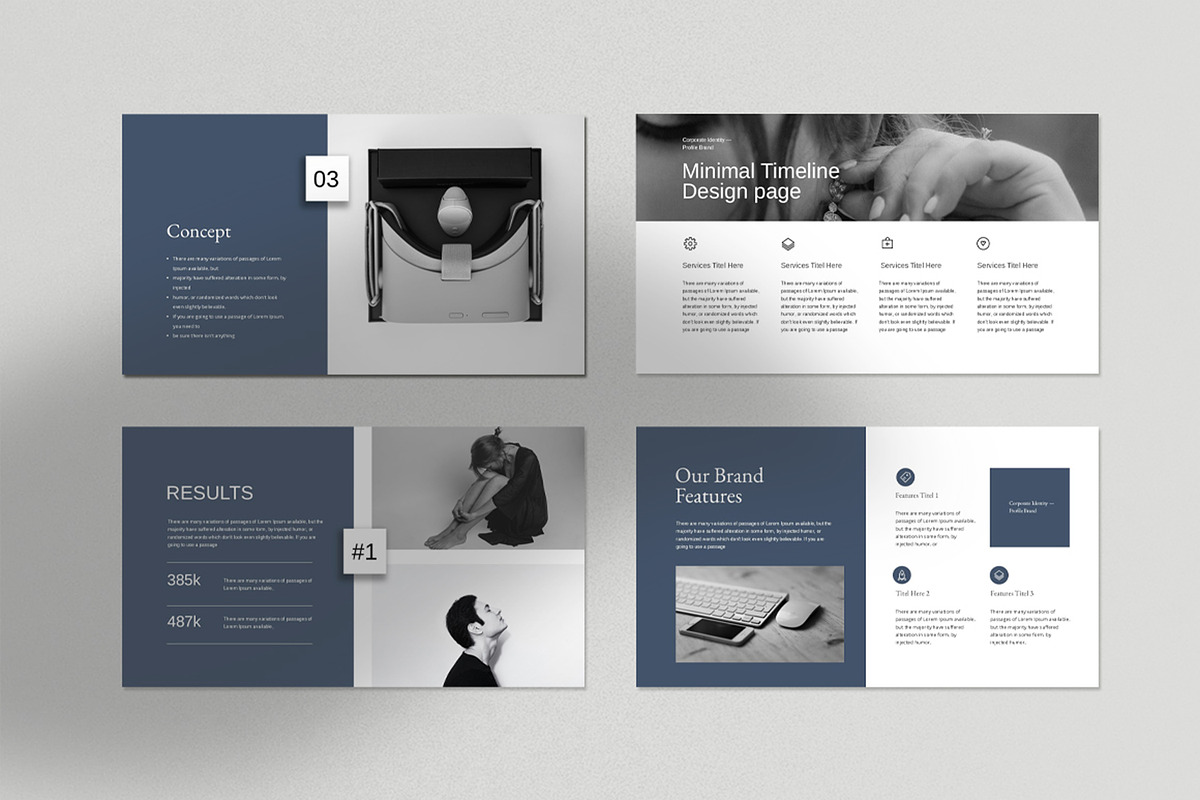 Minimal Creative Presentation, a Presentation Template by Dream-Lab (Photo 4 of 7)